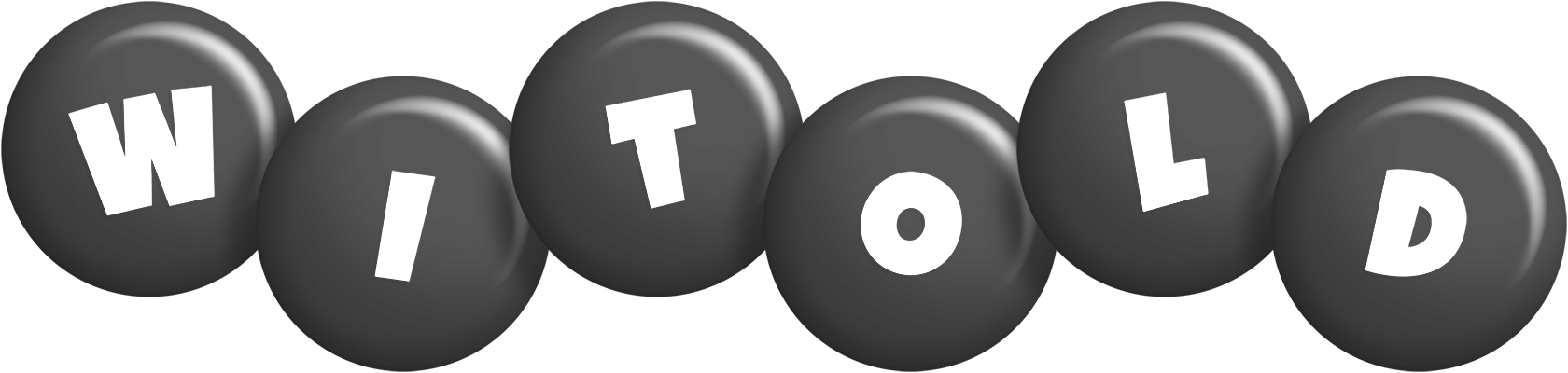 Witold candy-black logo
