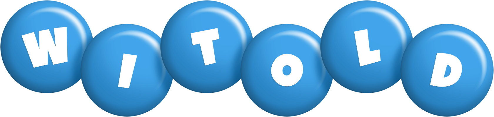 Witold candy-blue logo
