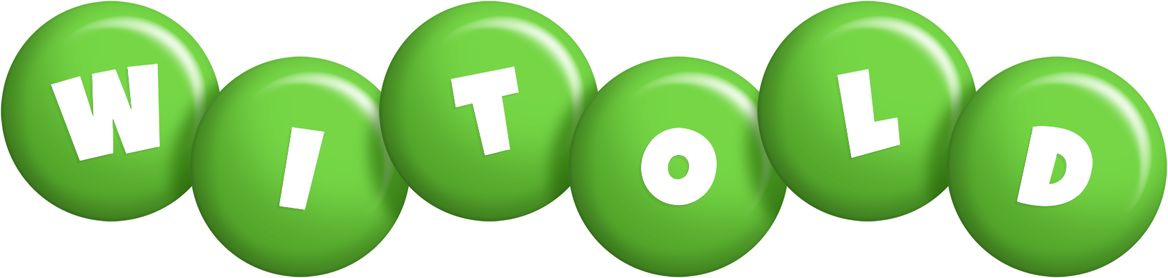 Witold candy-green logo