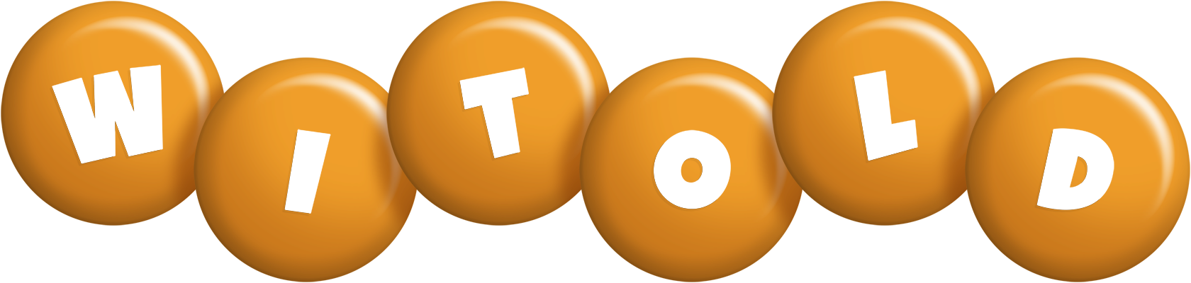 Witold candy-orange logo