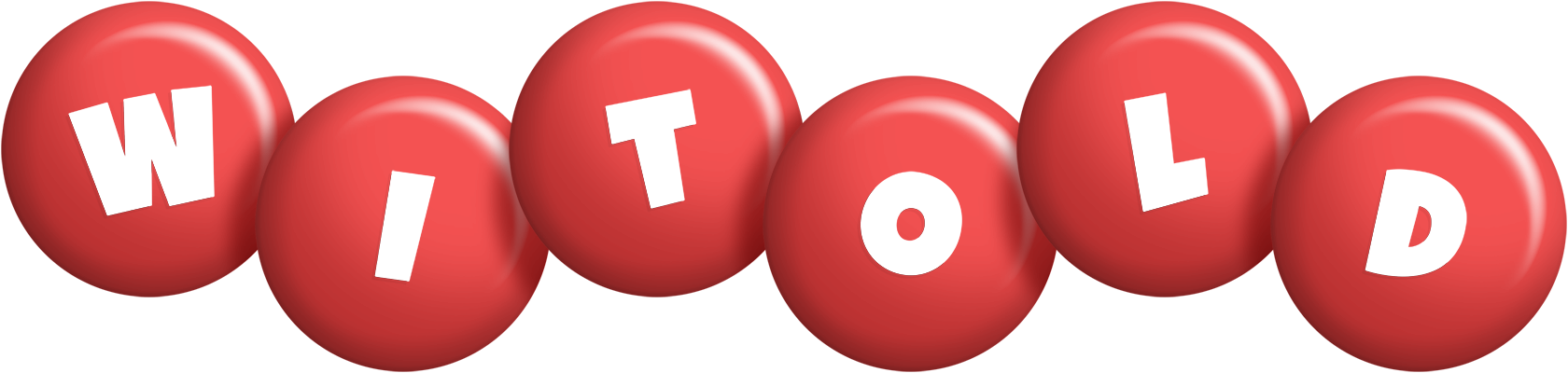 Witold candy-red logo