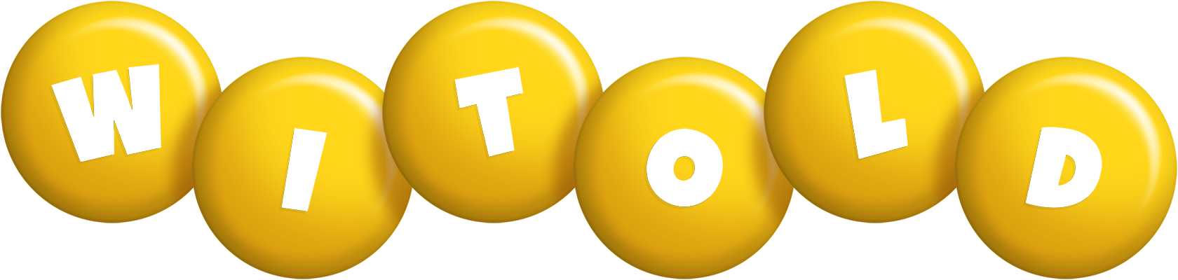 Witold candy-yellow logo