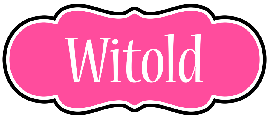 Witold invitation logo
