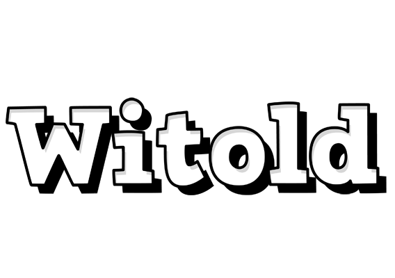 Witold snowing logo