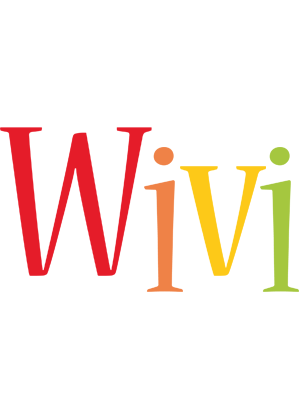 Wivi birthday logo