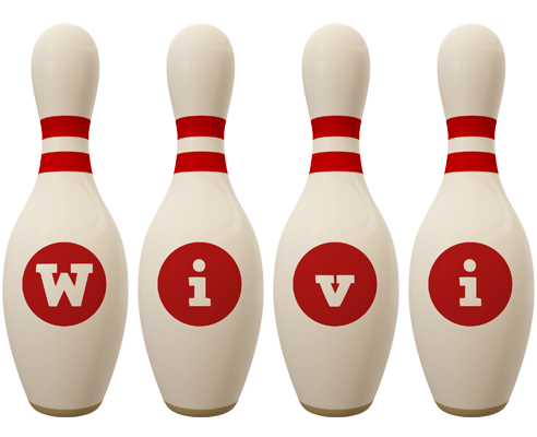 Wivi bowling-pin logo