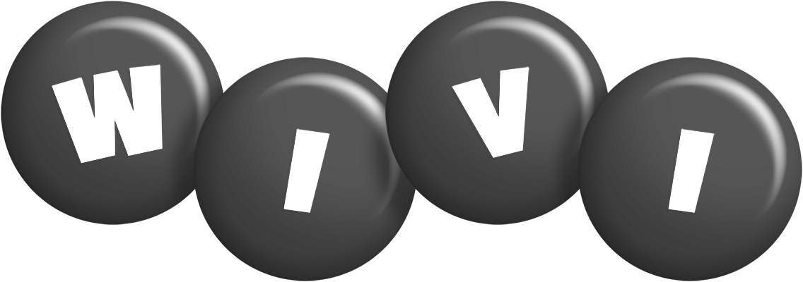 Wivi candy-black logo