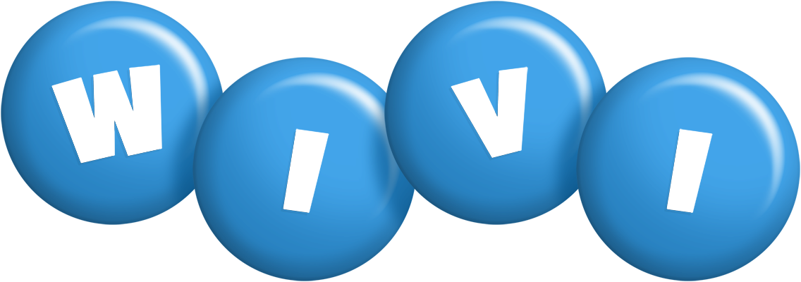 Wivi candy-blue logo