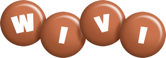 Wivi candy-brown logo