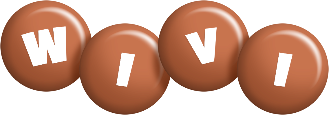Wivi candy-brown logo