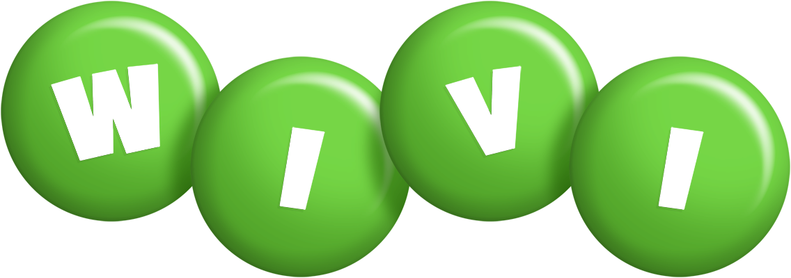 Wivi candy-green logo