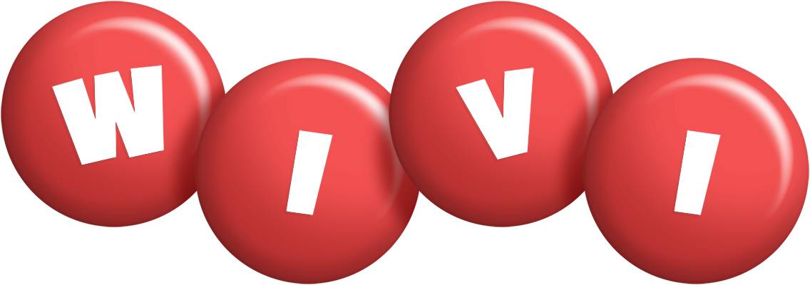 Wivi candy-red logo