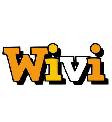 Wivi cartoon logo