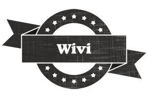 Wivi grunge logo