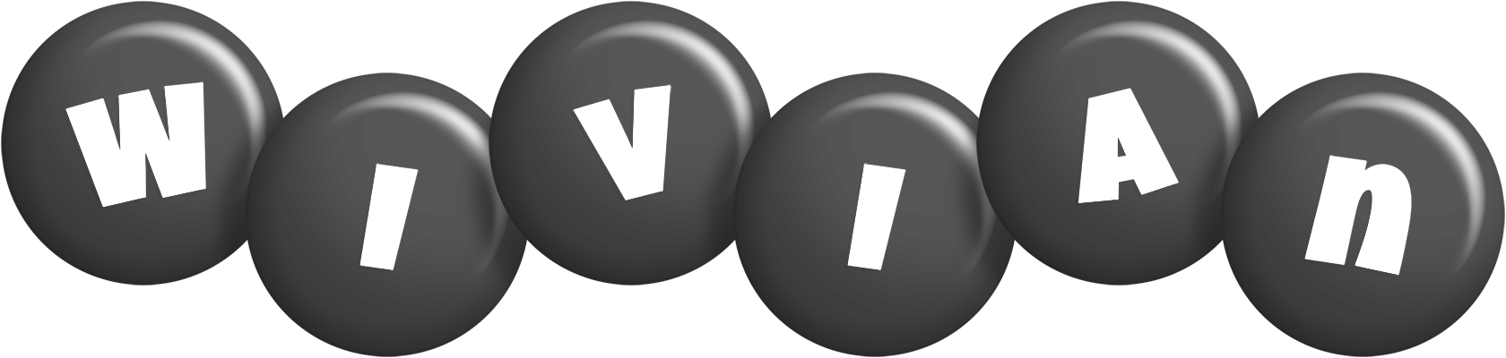 Wivian candy-black logo