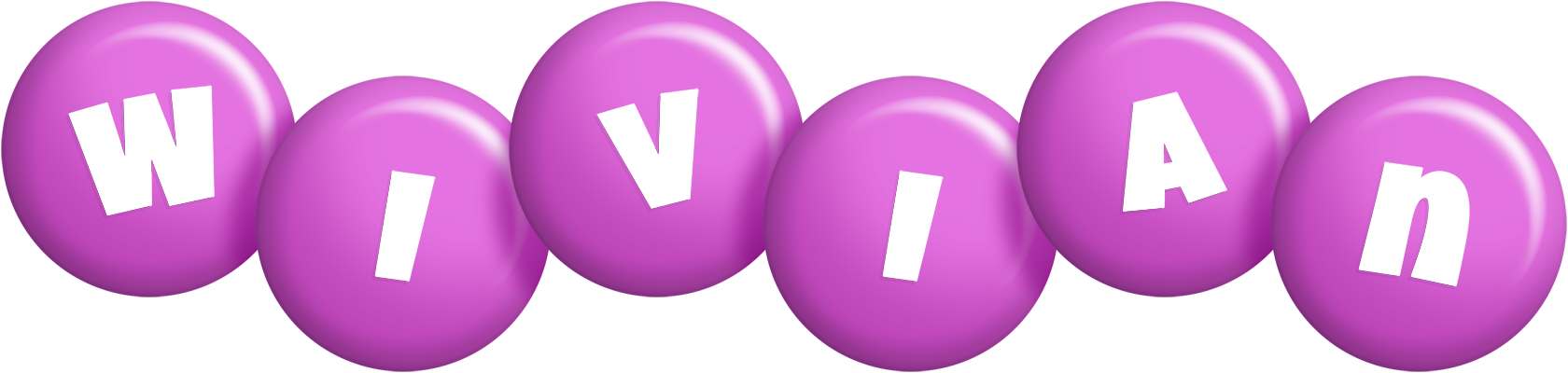 Wivian candy-purple logo