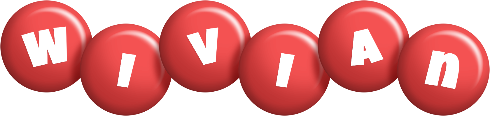Wivian candy-red logo