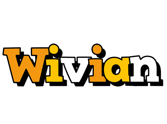 Wivian cartoon logo