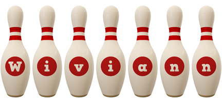 Wiviann bowling-pin logo