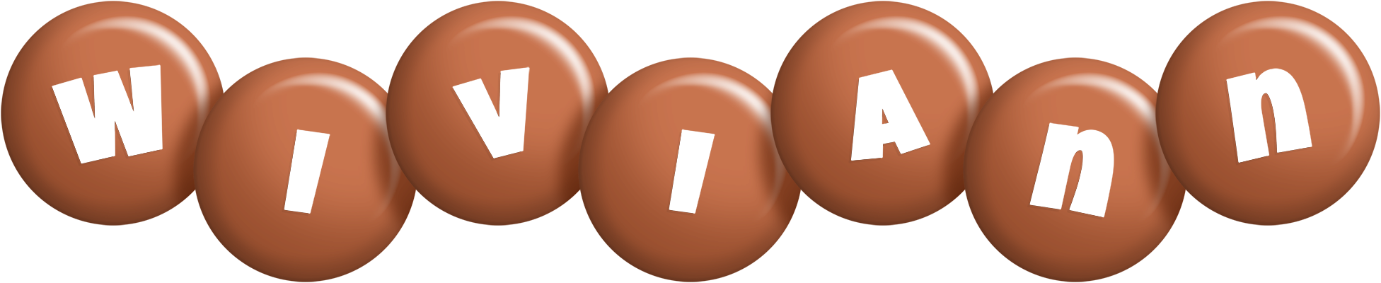 Wiviann candy-brown logo