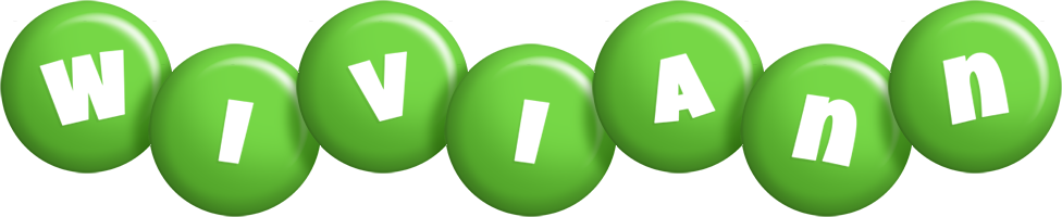 Wiviann candy-green logo