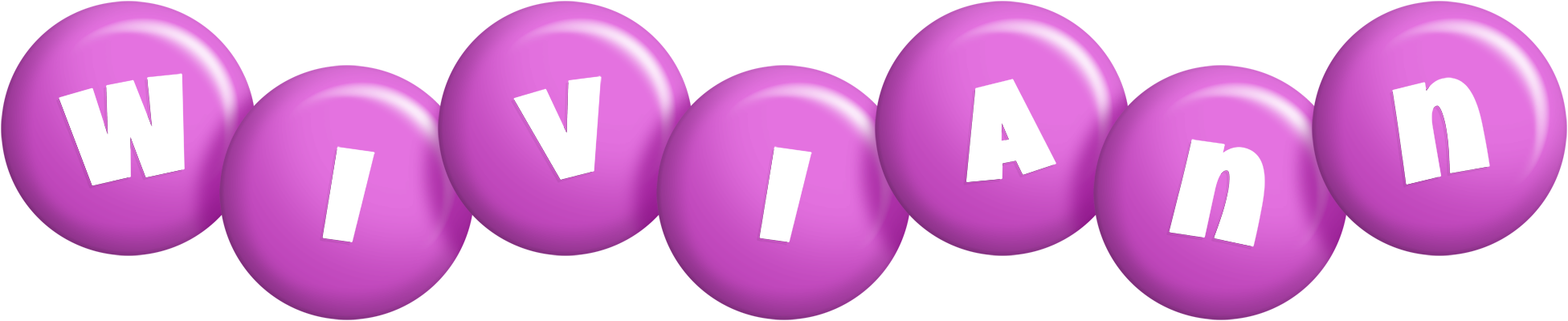 Wiviann candy-purple logo