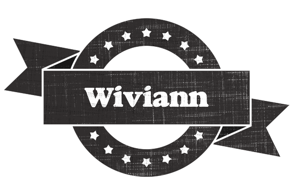 Wiviann grunge logo