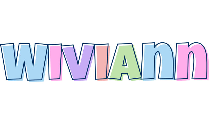 Wiviann pastel logo