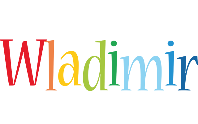 Wladimir birthday logo