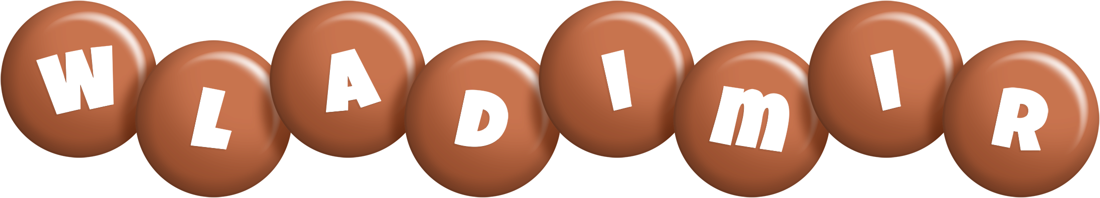 Wladimir candy-brown logo