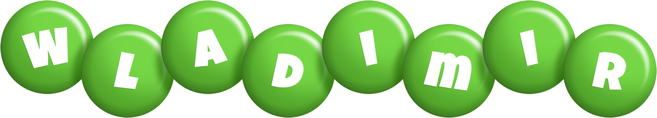 Wladimir candy-green logo