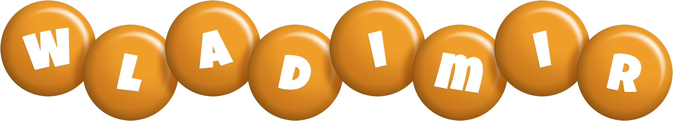 Wladimir candy-orange logo
