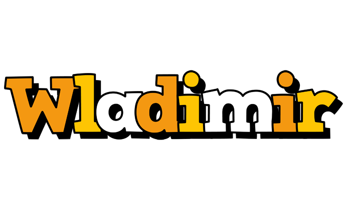 Wladimir cartoon logo
