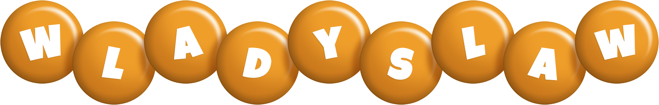 Wladyslaw candy-orange logo