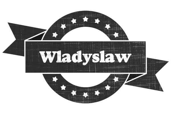 Wladyslaw grunge logo