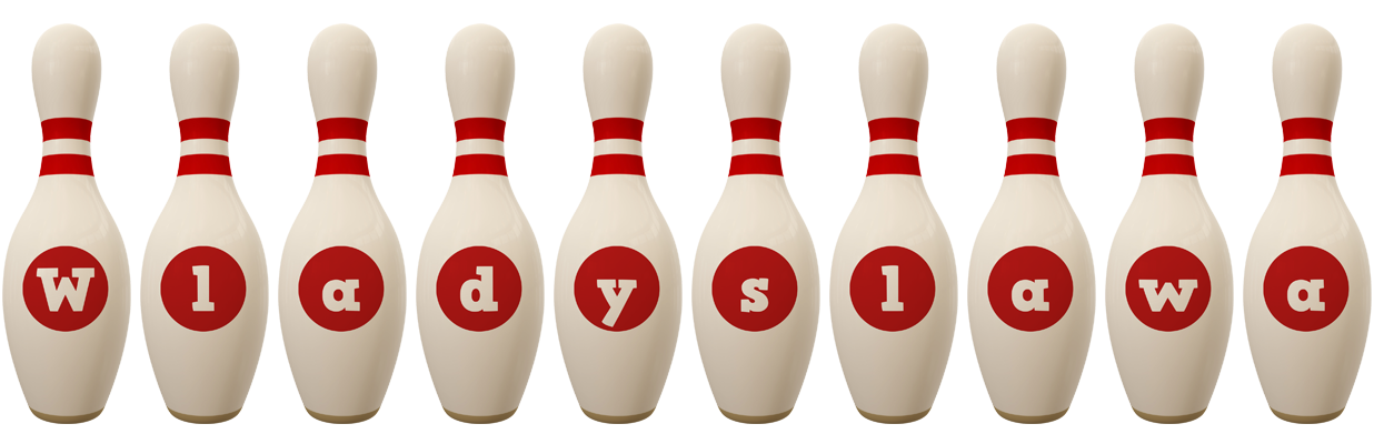 Wladyslawa bowling-pin logo
