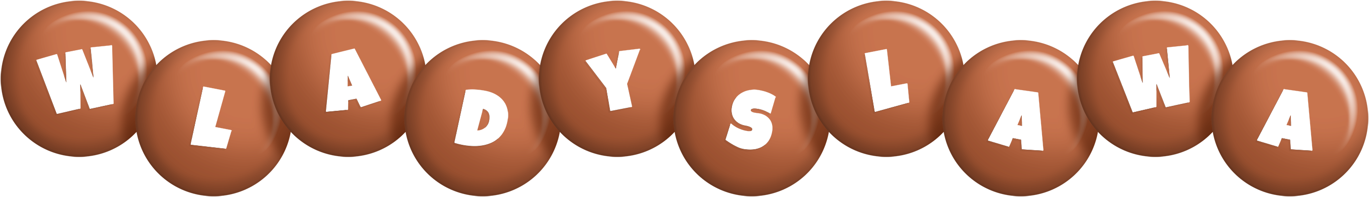 Wladyslawa candy-brown logo