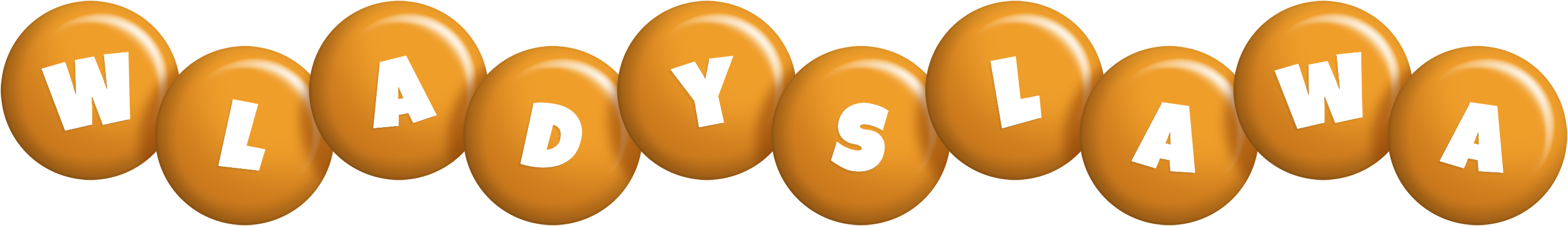 Wladyslawa candy-orange logo