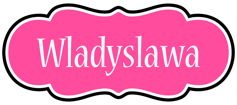 Wladyslawa invitation logo