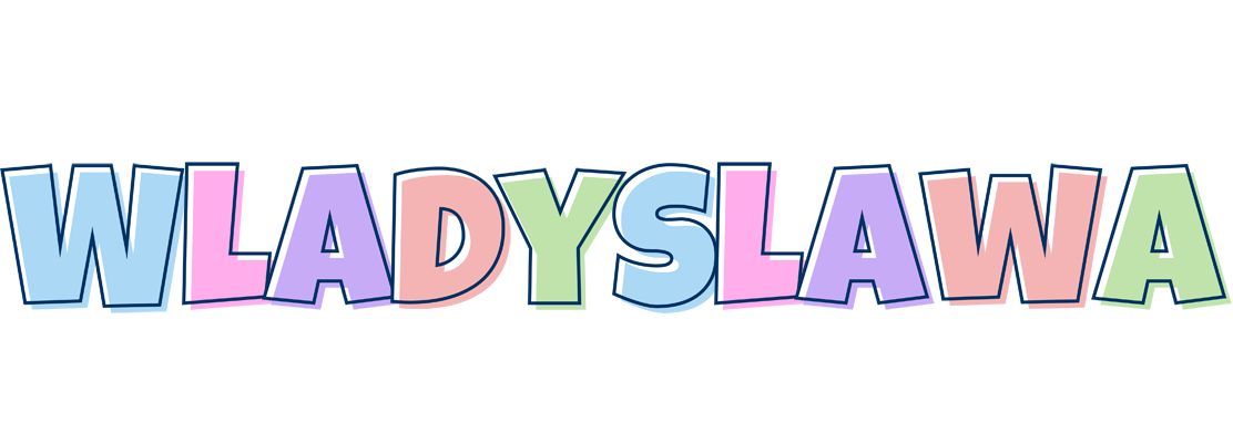Wladyslawa pastel logo