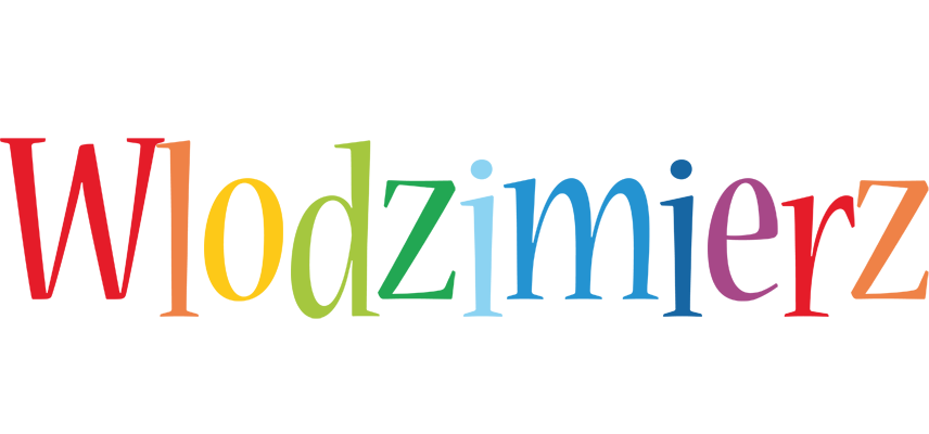 Wlodzimierz birthday logo