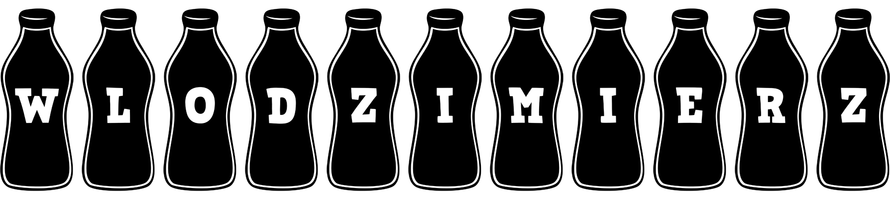 Wlodzimierz bottle logo