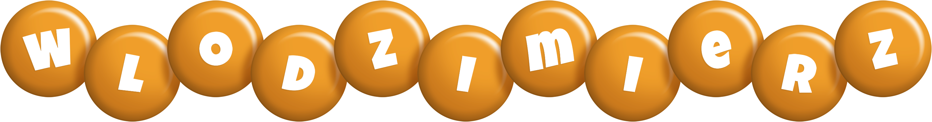 Wlodzimierz candy-orange logo
