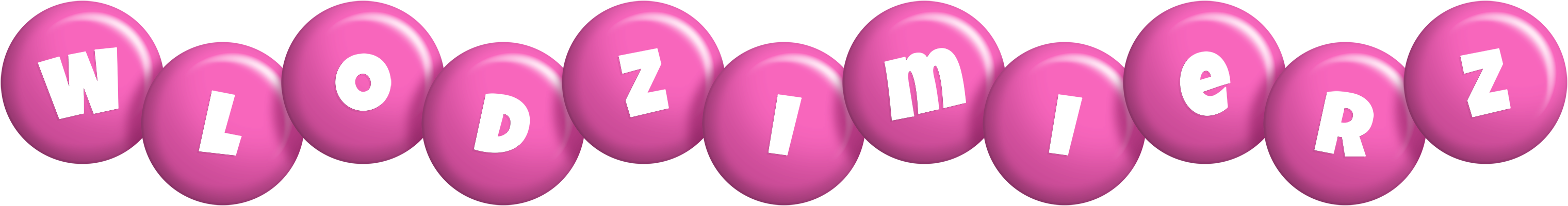 Wlodzimierz candy-pink logo