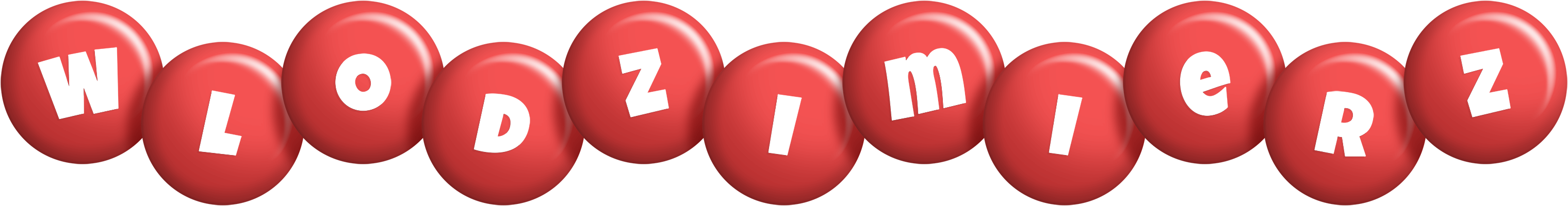 Wlodzimierz candy-red logo