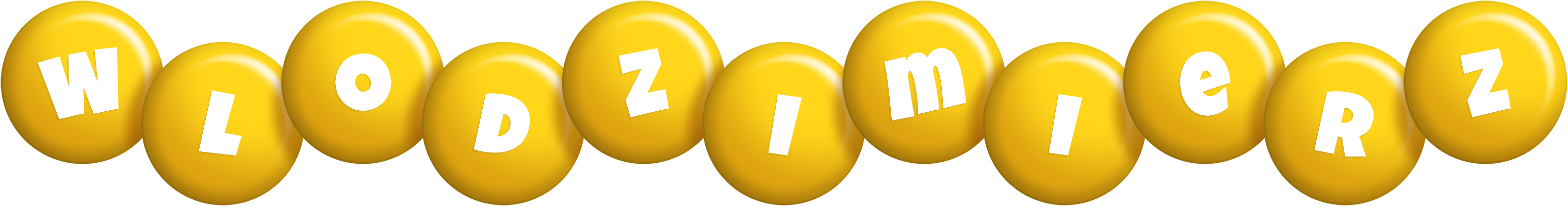 Wlodzimierz candy-yellow logo