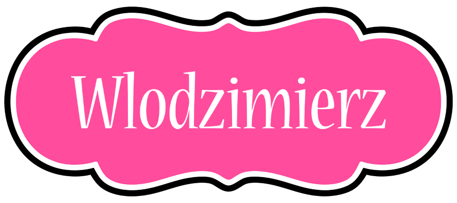 Wlodzimierz invitation logo