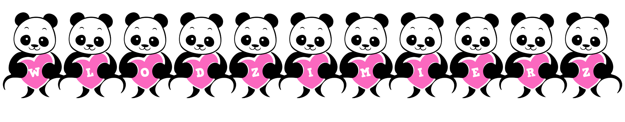 Wlodzimierz love-panda logo