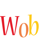 Wob birthday logo