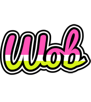 Wob candies logo